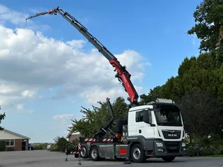 MAN TGS 26.420 2019!EURO6!! 6x2!! 36tm+JIB+LIER/WINCH!!CONTAINER !!HOOKLIFT/!!MONTAGE,DACH/ROOF/MANUTENTION!TOP!!151tkm!!