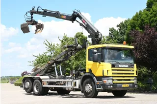Scania R114-340 6x2 !!KRAAN/CONTAINER/KABEL!!MANUELL!!