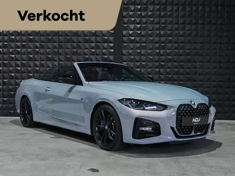 BMW 4-serie Cabrio 420i M Sport | 19" | verw. nek, stoel, stuur | Leer | Laser | Trekhaak | Keyless | BMW 4-serie Cabrio 420i M Sport | 19" | verw. nek, stoel, stuur | Leer | Laser | Trekhaak | Keyless |