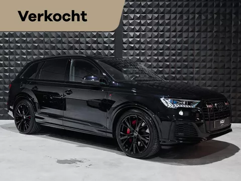 Audi Q7 60 TFSI e quattro Competition | PANO | Supersportst. | All-Black | Massage + ventilatie | 22" | Audi Q7 60 TFSI e quattro Competition | PANO | Supersportst. | All-Black | Massage + ventilatie | 22" |