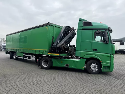 Mercedes-Benz ACTROS HIAB 211 E3 Kraan , Laadklep HT2777 Mercedes-Benz ACTROS HIAB 211 E3 Kraan , Laadklep HT2777
