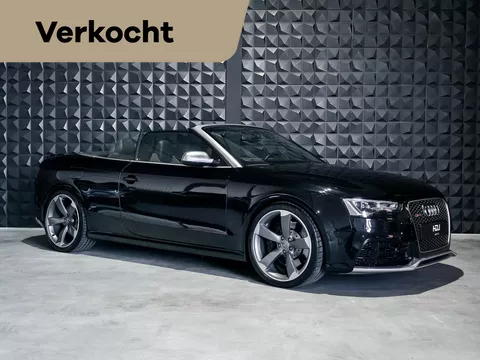 Audi RS5 Cabrio 4.2 FSI quattro |100% dealer onderh. | 100% orig. | 100% staat Audi RS5 Cabrio 4.2 FSI quattro |100% dealer onderh. | 100% orig. | 100% staat