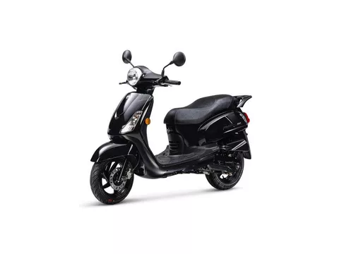 Sym Fiddle II E5 Zwart