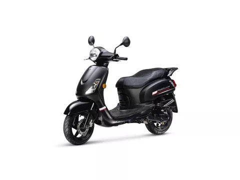 sym Fiddle II E5 Mat Zwart