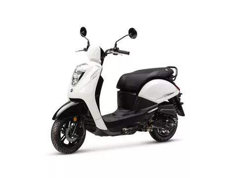 Sym Mio 50i E5 Wit/Zwart