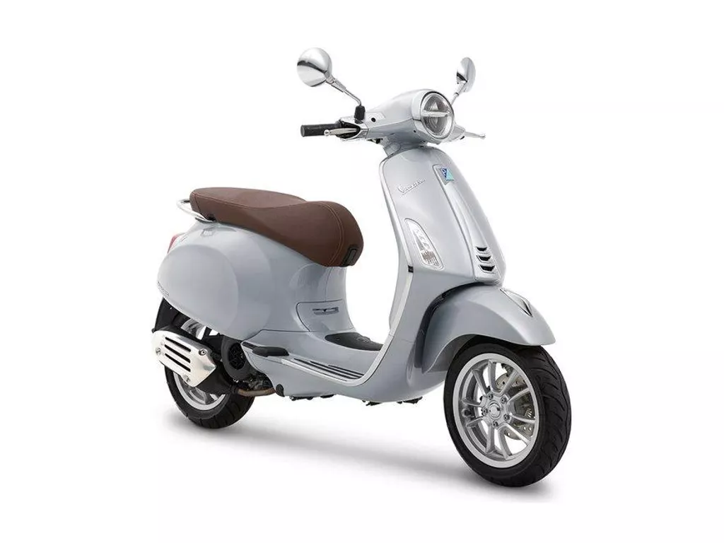 Vespa Primavera 50 E5 zilver
