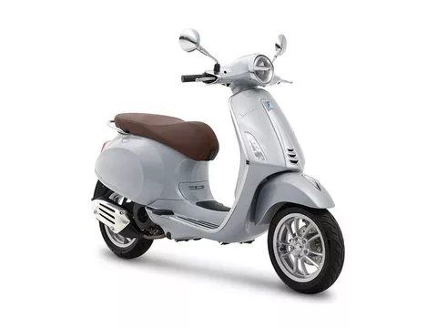 Vespa Primavera 50 E5 zilver