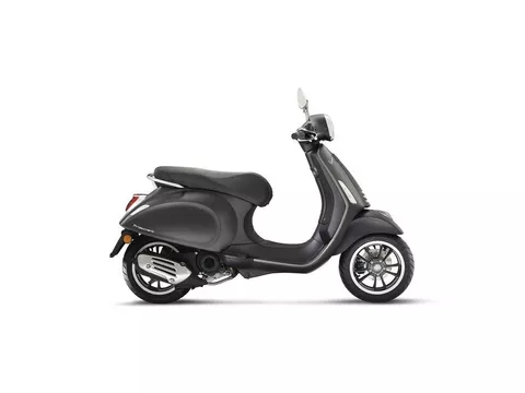 Vespa Primavera S 50 E5 Mat Zwart