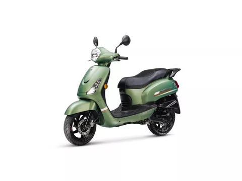 Sym Fiddle II E5 Mat groen