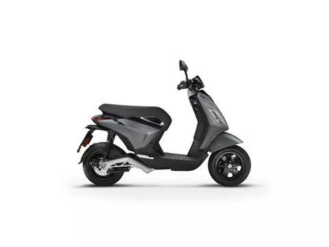Piaggio 1 elektrisch Mat Zwart