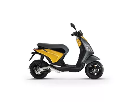Piaggio 1 elektrisch Geel/Grijs