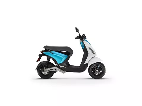 Piaggio 1 elektrisch Wit/Blauw