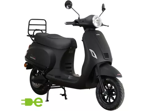 MOMO E-Morino mat zwart elektrish