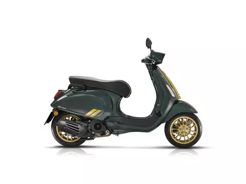 Vespa Sprint Racing Sixties 50 E5 Groe/Goud