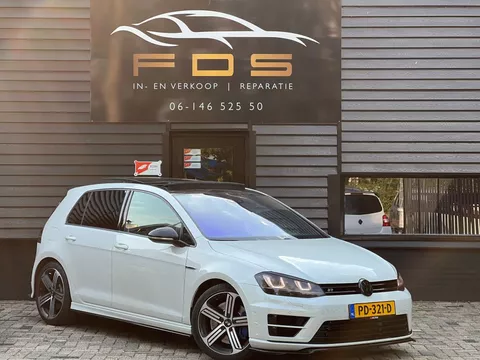 Volkswagen Golf VERKOCHT 2.0 TSI 4Motion R 400pk Milltek Pano Parelmoer wit! Volkswagen Golf VERKOCHT 2.0 TSI 4Motion R 400pk Milltek Pano Parelmoer wit!