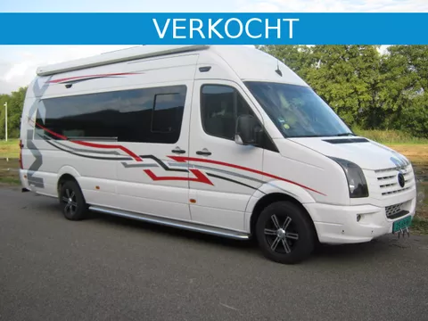 VW CRAFTER 2.0 Tdi  L4H3 140pk Buscamper Motorsportcamper  2020 NIEUW Buscamper Motorcrosscamper