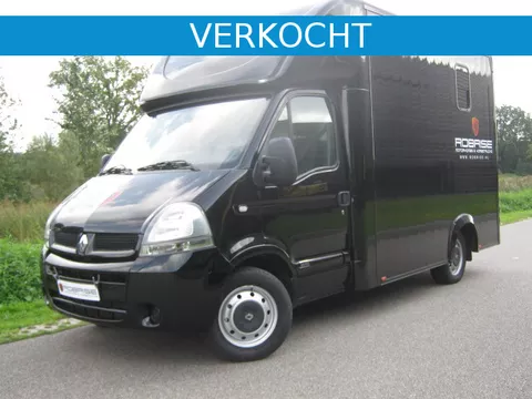 Renault MASTER Paardenvrachtwagen B Rijbewijs Nieuwe opbouw