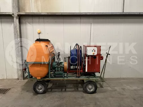 Diversen spuitwagen radiografische haspel