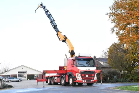 Volvo FM 460 PALFINGER 48TM!!FLY-JIB!! EURO6!!TOP!!ROOF/DACH/MONTAGE!!MANUTENTION!! CRANE!!GRUE!! SPECIAL!!