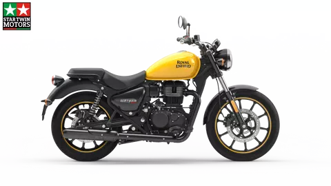 Royal Enfield Meteor 350 Fireball Yellow