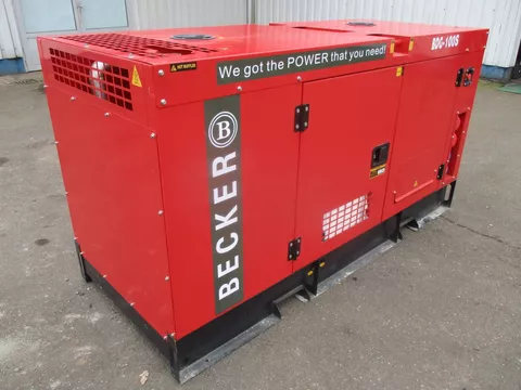 Becker BDG-100S , New Diesel generator , 100 KVA, 3 Phase, 3 Pieces in stock