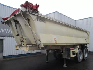 Benalu C33 , 2 Axle, Alu Tipper trailer , Drum brakes , Spring suspension