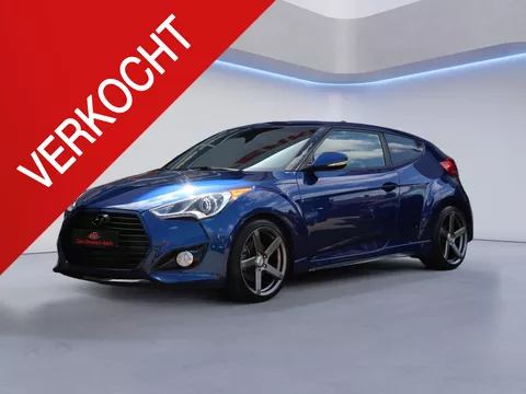 Hyundai Veloster 1.6 T GDI i-Catcher 204PK/Apple Carplay/Leder/Cruise Control/Stoelverwarming/Camera/Navi/18&quot;LMV/(MET GARANTIE*