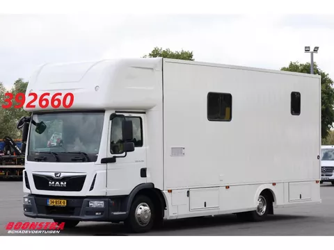 MAN TGL 8.190 Robrise Horsetruck 2 Pferde + Wohnmobil Camera 61.047 KM!