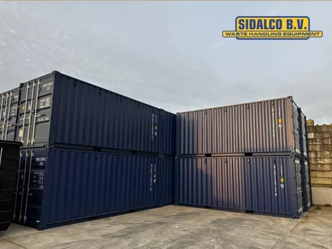 Sidalco 20 ft zeecontainers nieuw