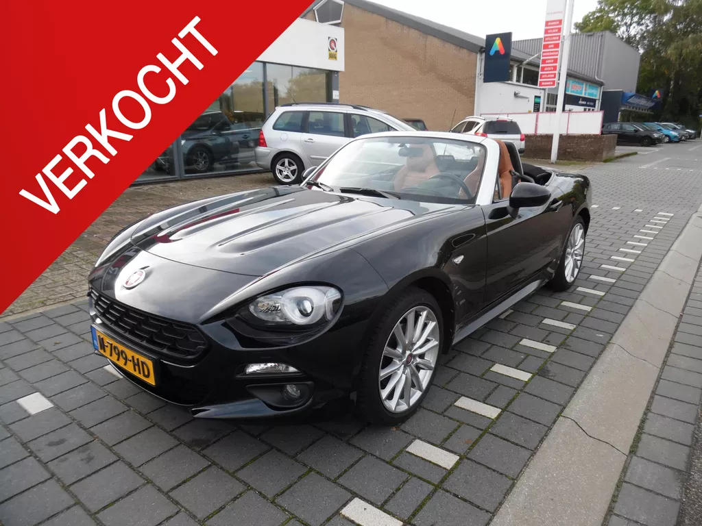 Fiat 124 Spider 1.4 MultiAir Turbo cabrio , airco, cruise control, sportvelgen, navigatie enz.