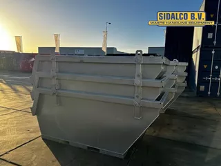 Sidalco 2m3 gegalvaniseerde portaalarm container