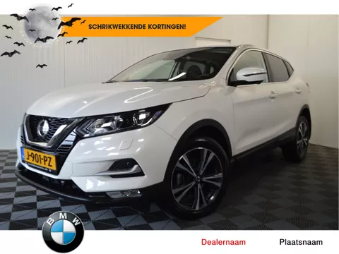 Nissan QASHQAI 1.3 DIG-T N-Connecta 160pk! 1500kg TREKGEWICHT!! NAVI 360-CAMERA CRUISE DAB CLIMA 2xPDC 18&quot;LMV FABRIEKSGARANTIE!!