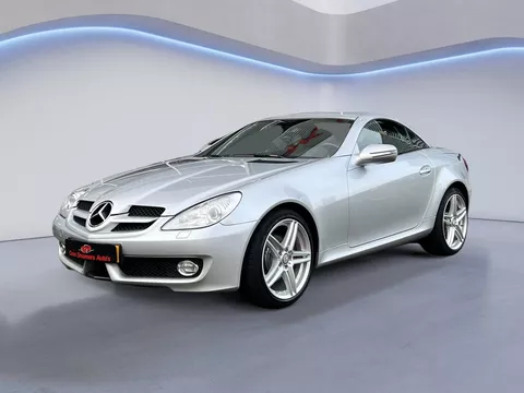 Mercedes-Benz SLK-klasse 200 K. Prestige Plus Apple Carplay, Stoelverwarming, Airscarf, Leder, 18&quot;LM, Airco, Cruise Control (MET GARANTIE*)