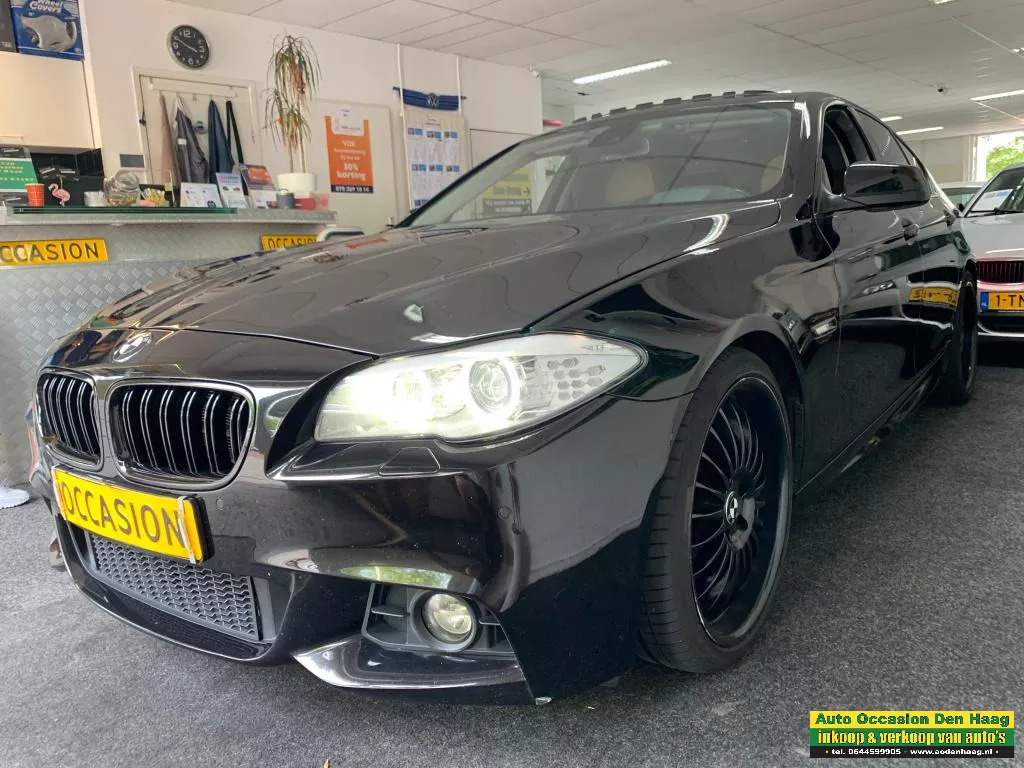 BMW 5-serie VERKOCHT! Airco Elc Ramen Navi Leer Schuifdak ! Zeer Nette Auto !!