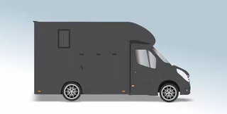 Renault Master T35 2.3 dCi L2 Paardenvrachtwagen B Rijbewijs, EX BTW