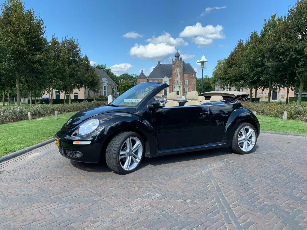 Volkswagen New Beetle Cabrio 1.9 TDI 100pk AIRCO * BEIGE LEDER *