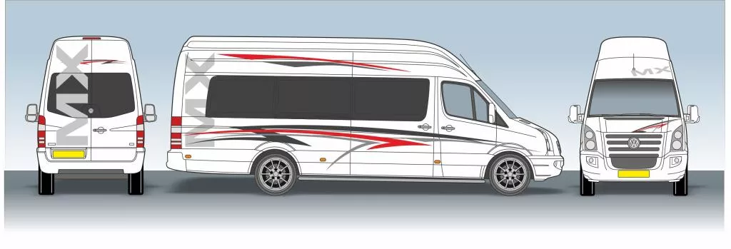 Volkswagen CRAFTER 2.5 Tdi L4H3 100Kw Camper bus motorsport