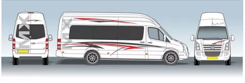 Volkswagen CRAFTER 2.5 Tdi L4H3 100Kw Camper bus motorsport