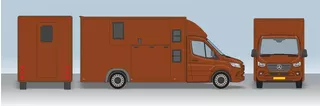 Mercedes-Benz Sprinter Paardenvrachtwagen B Rijbewijs NIEUW