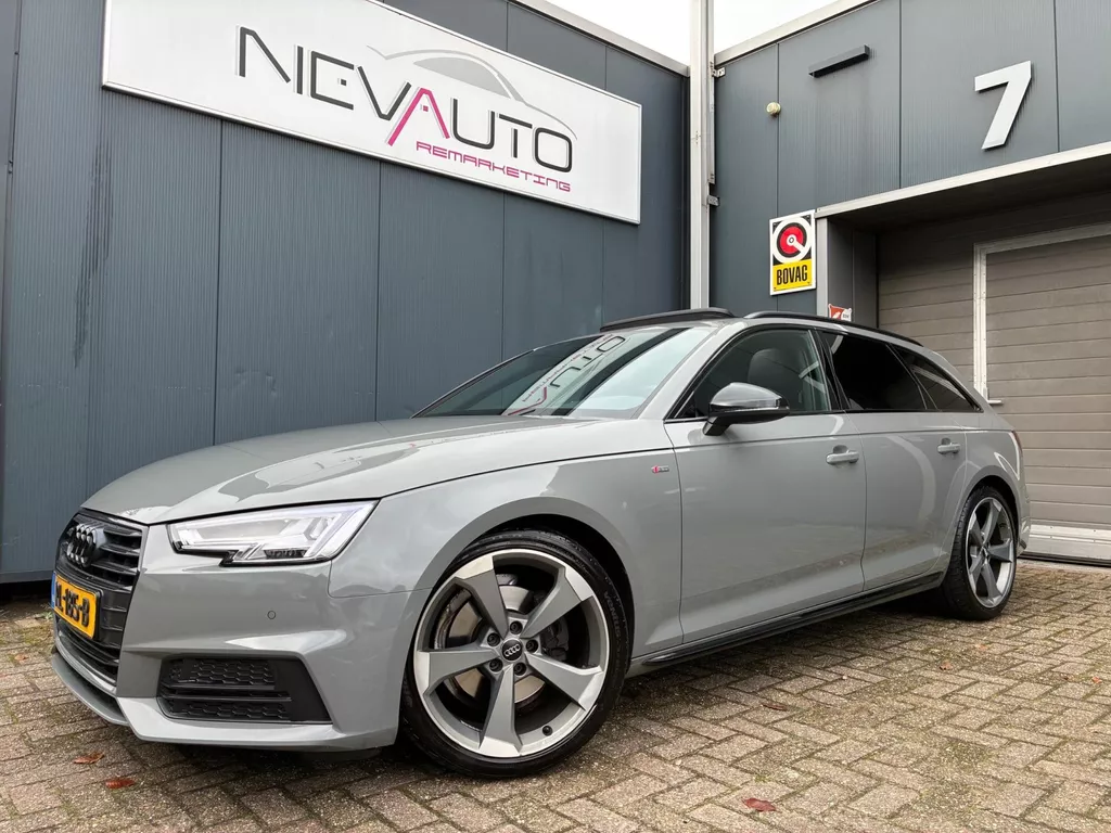 Audi A4 Avant 2.0 TFSI MHEV Sport S line black edition Schuifkanteldak B&amp;O NL AUTO