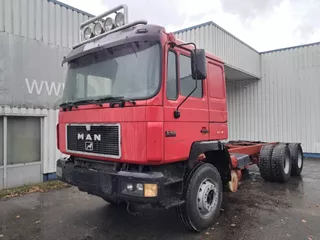 MAN 26-422 , 6x4 , Spring Suspension , ZF Manual Gearbox, Intarder