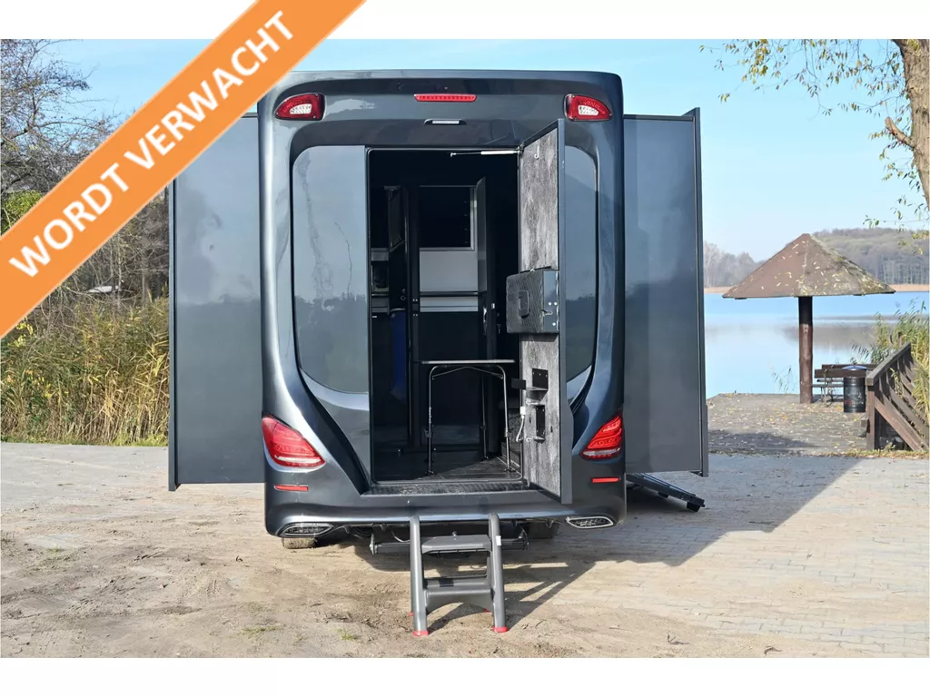 Mercedes-Benz Sprinter 319 AMG 2x SLIDE-OUT 2-paards paardenvrachtwagen Grand Weekender