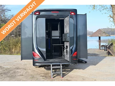 Mercedes-Benz Sprinter 319 AMG 2x SLIDE-OUT 2-paards paardenvrachtwagen Grand Weekender