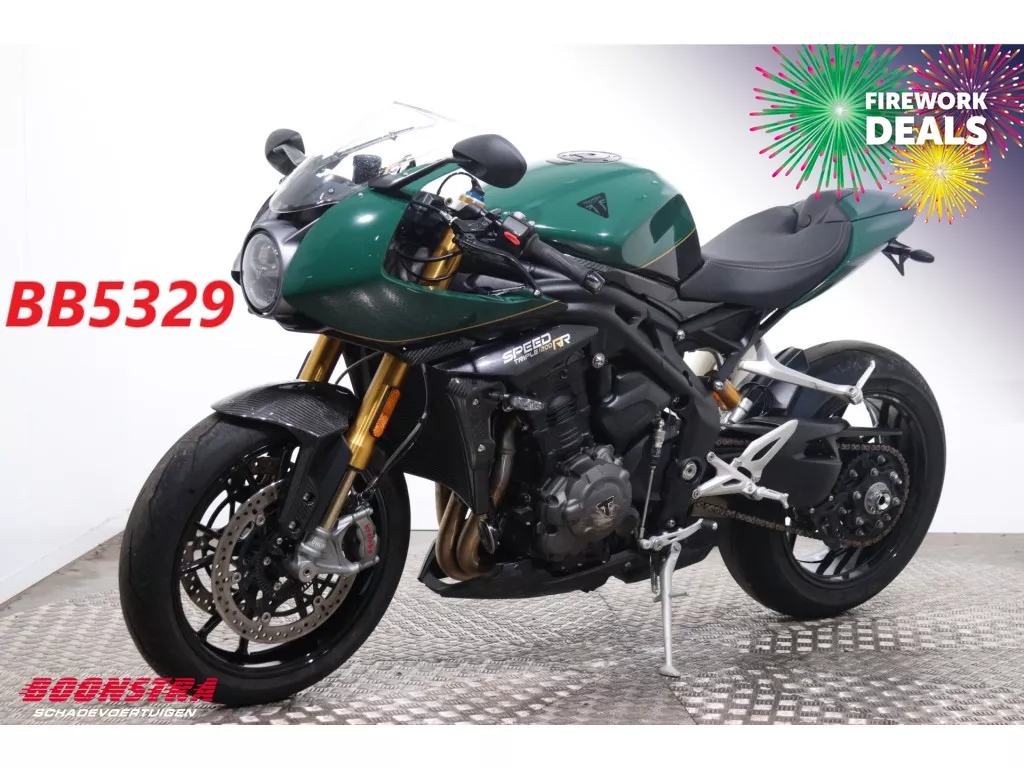 Triumph Speed Triple 1200 RR Carbon LED ABS Lap Timer 1.572 km!