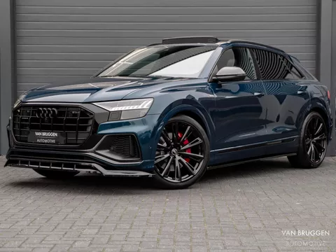 Audi Q8 60 TFSI E Quattro S-Line Pano RS-Stoelen Softclose 23&quot; Galaxy Blue
