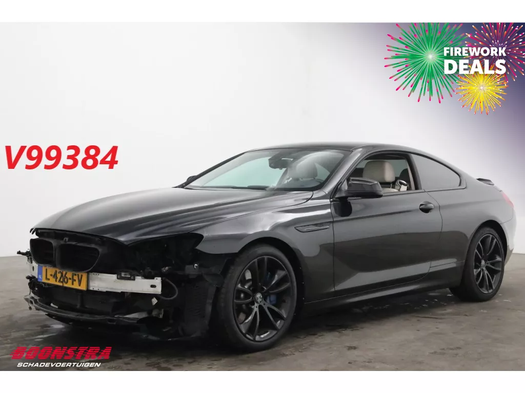 BMW 6 Serie 650i Leder Memory Navi Clima Cruise SHZ PDC 138.928 km!