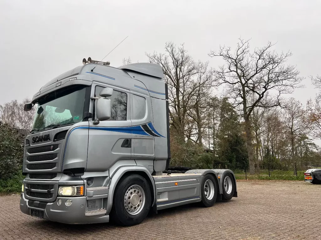 Scania R R580 V8 6x2 Full air/options ADR Hydrolyk