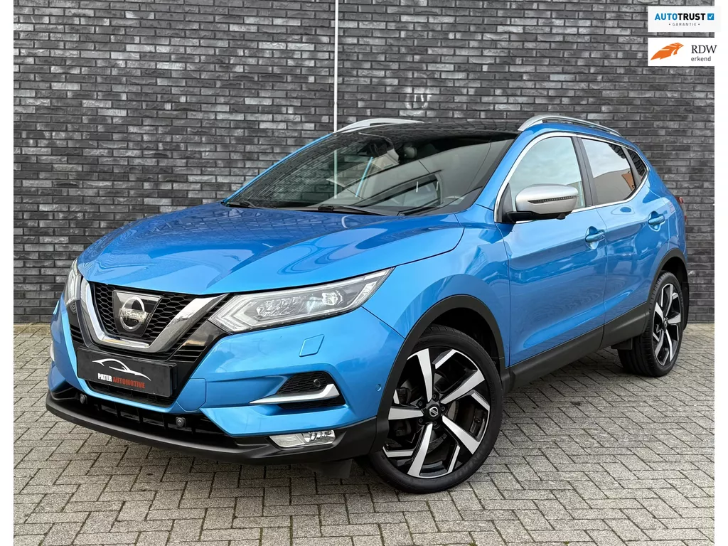 Nissan Qashqai 1.2 Tekna + Pano|Bose|BLIS|Camera|Trekhaak|Pre-crash|BOM VOL OPTIES