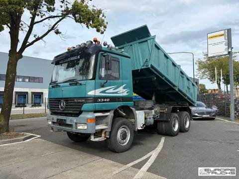 Mercedes Actros 3340 Full Steel - 6x6 - Manual - Airco T06908