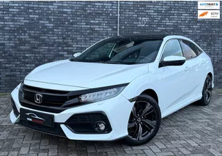 Honda Civic 1.0 i-VTEC Premium Pano|Camera|LKAS|ACC|BLIS|Carplay|Leder|Keyless|Vol Optie!!!